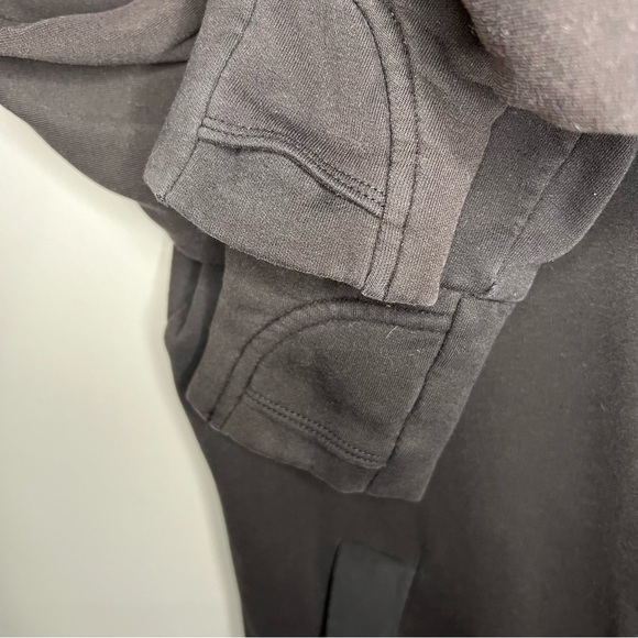 Athleta Victory Long PrimaLoft Hooded Full Zip Jacket in Black S - Picture 9 of 11